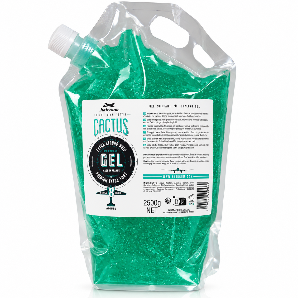 Gel Hairgum Cactus recharge 2.5 Kg